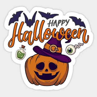 Happy halloween world - 2023 Sticker